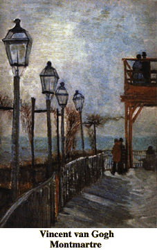 Vincent van Gogh, Montmartre