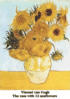 Vincent  van Gogh, The vase with 12 sunflowers