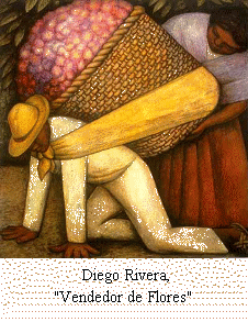 Diego Rivera, Vendedor de flores
