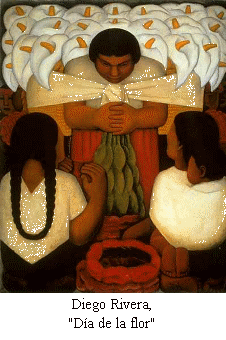 Diego Rivera, Día de la Flor