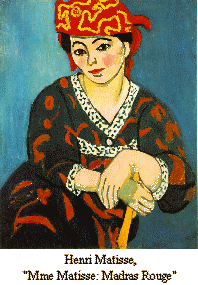 Henri Matisse, Mme Matisse: Madras Rouge