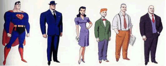 Superman Dibujos Animados en 1996