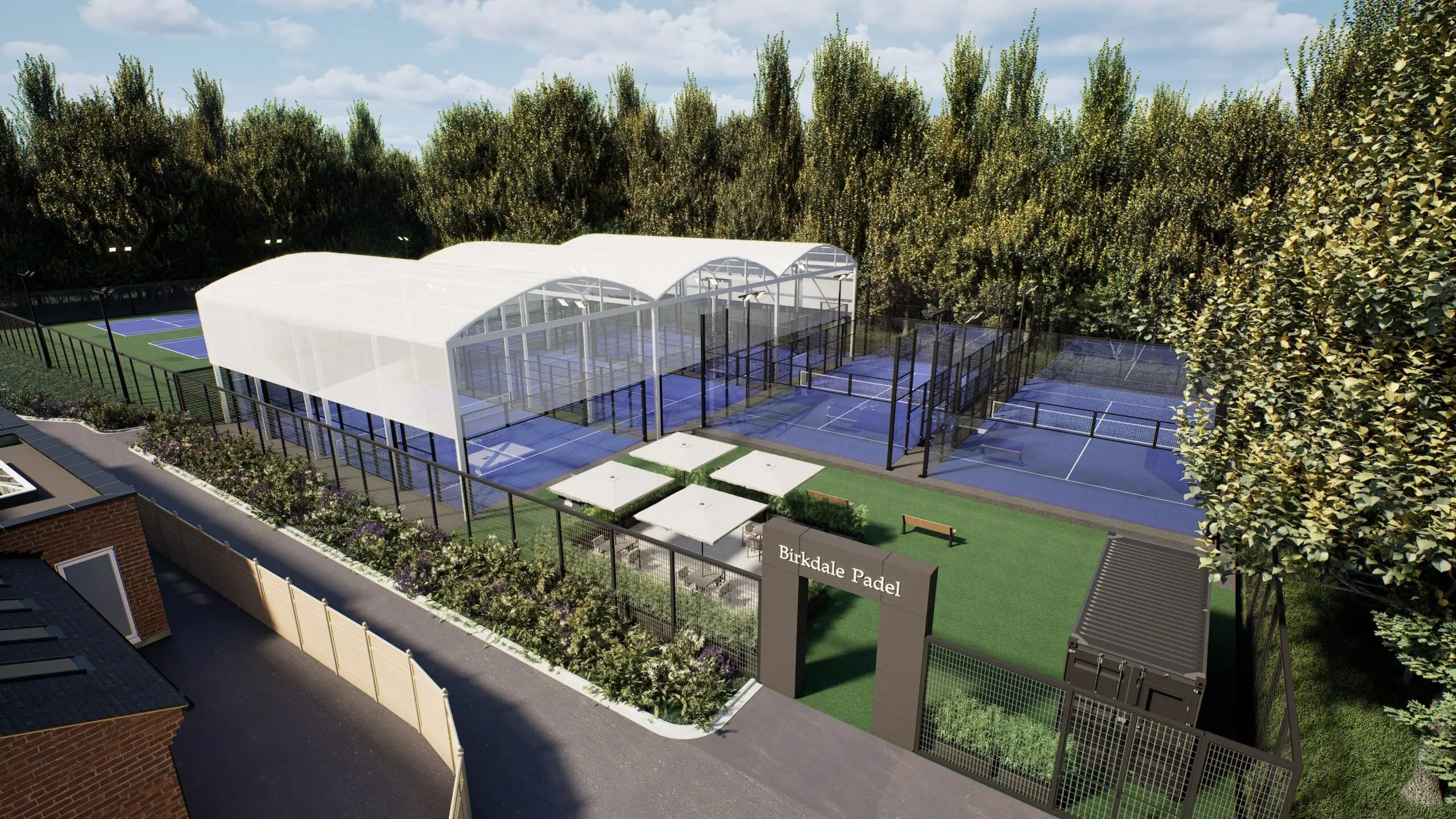 Arrancan las obras del nuevo club de pádel de Southport