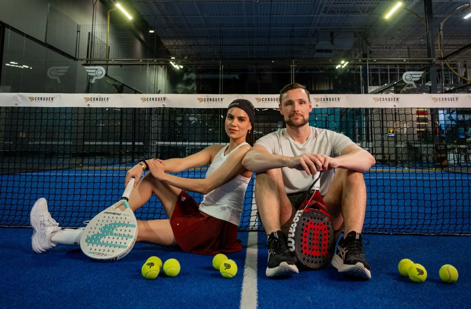 Conquer Padel incorpora ropa de lululemon en sus clubes