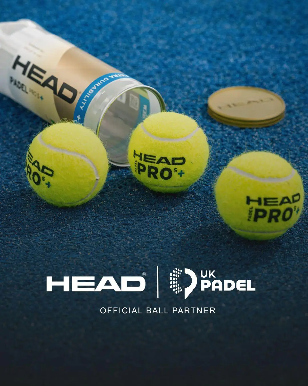 HEAD será la pelota oficial de los Nacionales de UK Padel